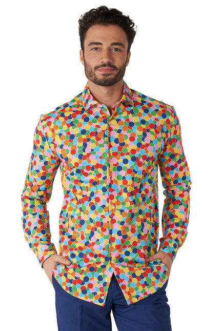 Chemise Party Confetti Hommes <tc>OppoSuits</tc>