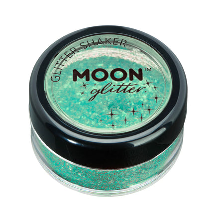Moon Glitter paillettes irisées Shakers vertes 5g