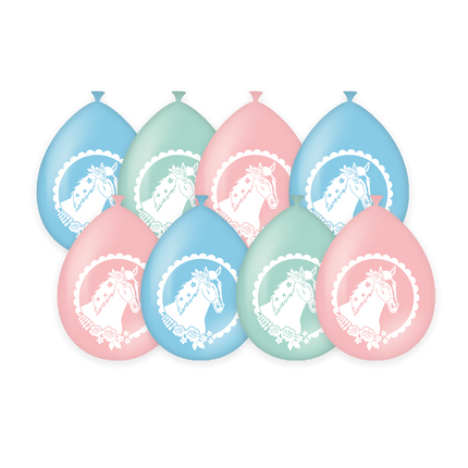 Ballons Cheval 30cm 8pcs
