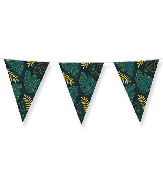 Guirlande de feuilles vertes 10m