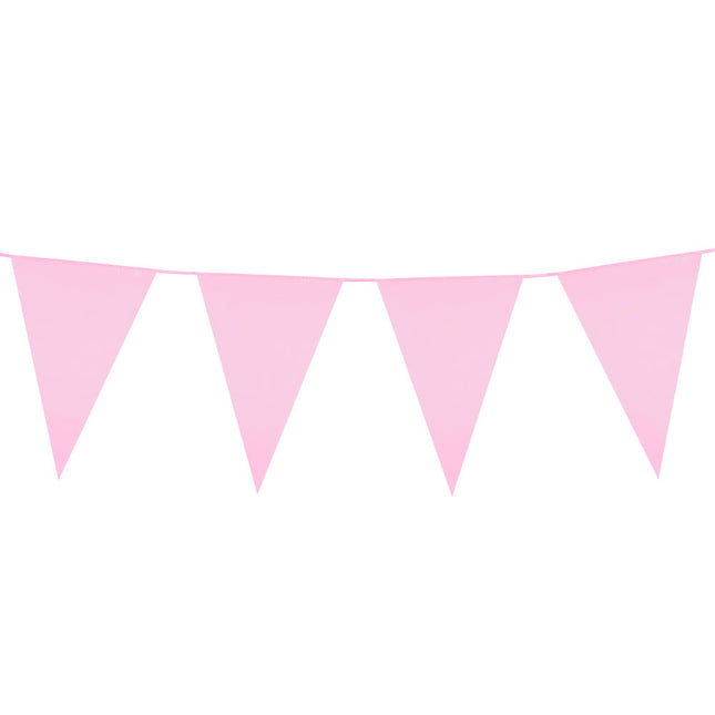 Guirlande rose clair 10m