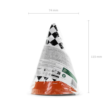 Chapeaux de course 16cm 6pcs