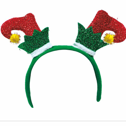 Bandeau de cheveux de Noël Chaussures d'elfe