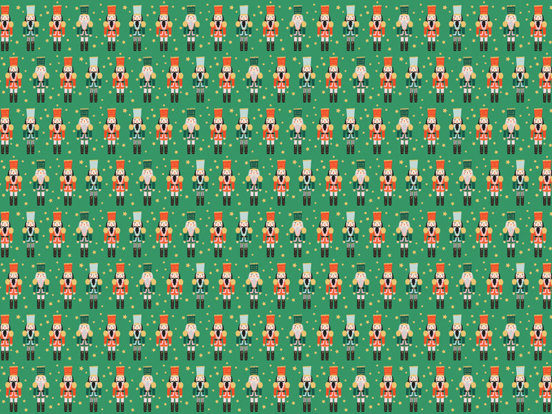 Casse-noisettes de Noël en papier 2m