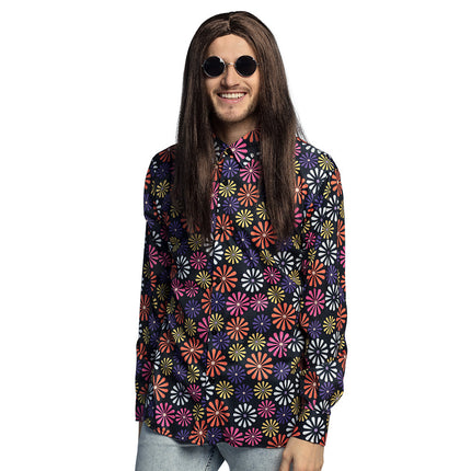 Chemisier Hippie Hommes Fleurs