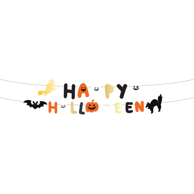 Lettre en bandoulière Joyeux Halloween