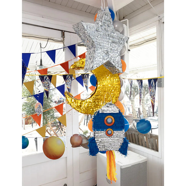 Pinata de la fête de l'espace 38cm