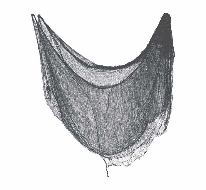 Tissu de décoration suspendu noir 2.28m