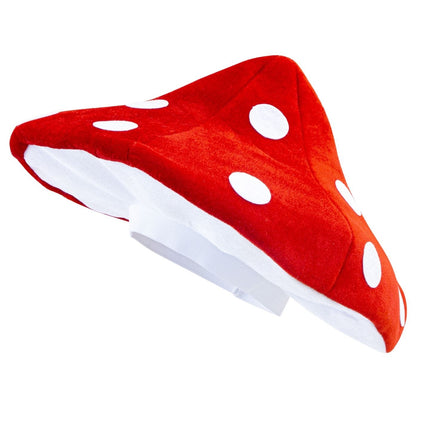 Chapeau rouge et blanc