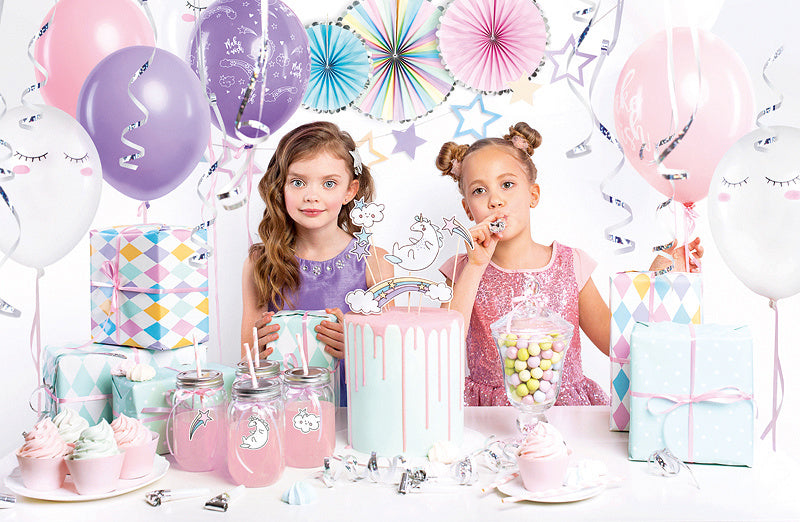 Set de décoration de licornes 35 pièces