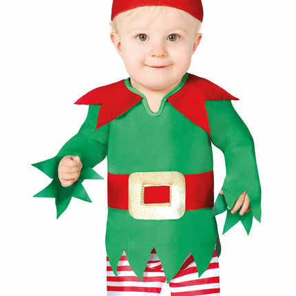 Costume d'elfe de Noël pour bébé