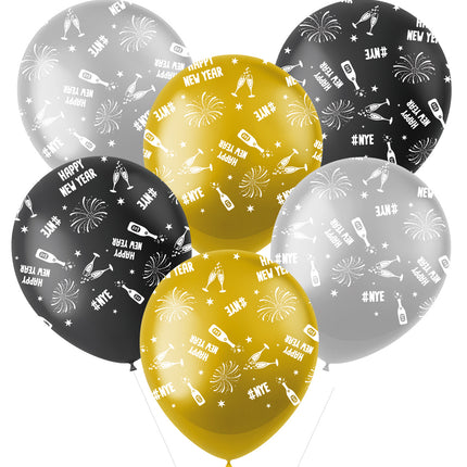 Ballons de la Saint-Sylvestre 6pcs
