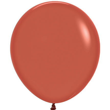 Ballons Terracotta 45cm 25pcs