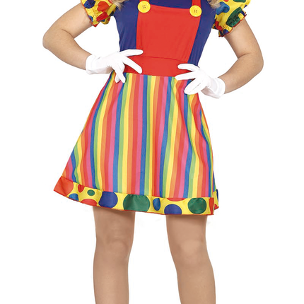 Robe de costume de clown pour dames