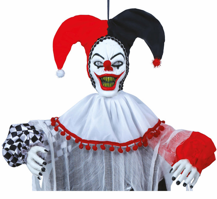 Décoration suspendue d'Halloween Clown 1.2m