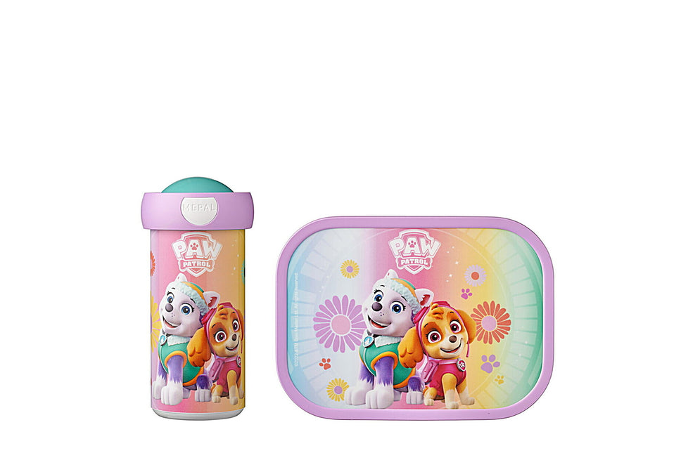 Ensemble de repas Tasse d'école et boîte à lunch Paw Patrol Girls