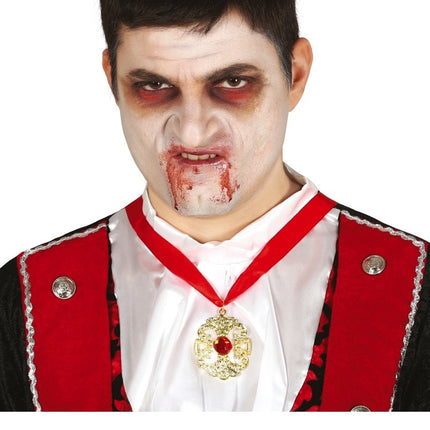 Collier d'Halloween Dracula 6cm