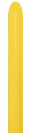 Ballons à modeler avec embout jaune 5cm 152cm 50pcs