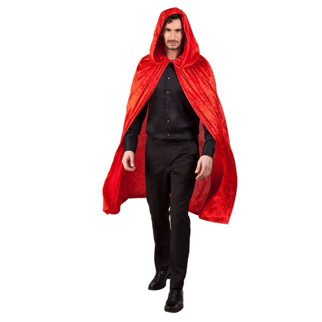 Cape d'Halloween rouge 1,7 m