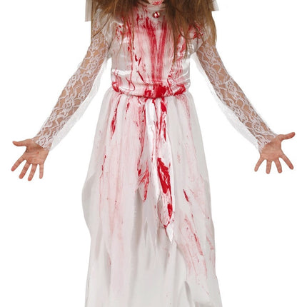 Costume d'Halloween Enfant Femme Sanglante