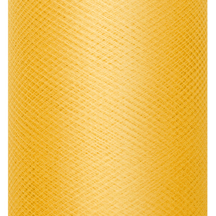 Rouleau de tulle jaune 30cm 50m