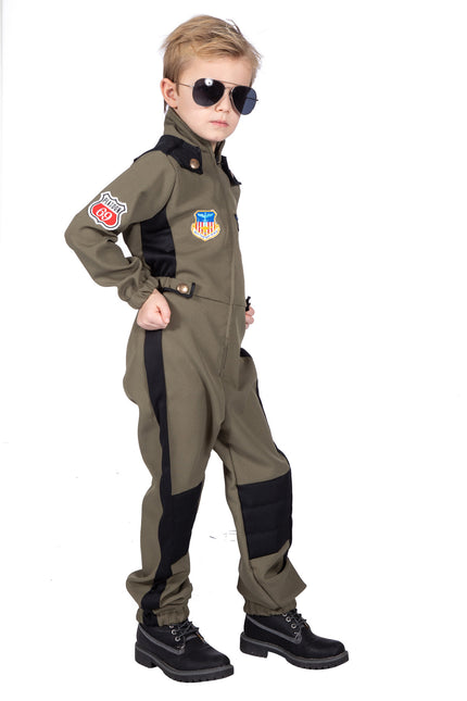 Costume de pilote garçon