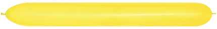 Ballons à modeler Jaune 15cm 152cm 20pcs