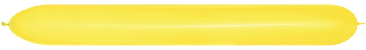 Ballons à modeler Jaune 15cm 152cm 20pcs