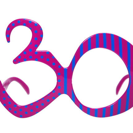 Lunettes 30 ans Fuchsia