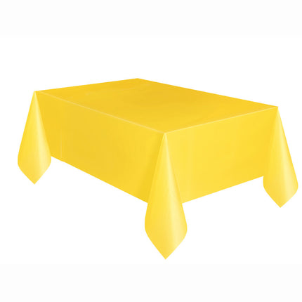 Nappe jaune en plastique 2.74m