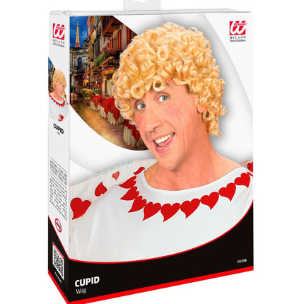 Perruque blonde Cupidon