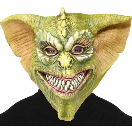 Masque d'Halloween vert Monstre