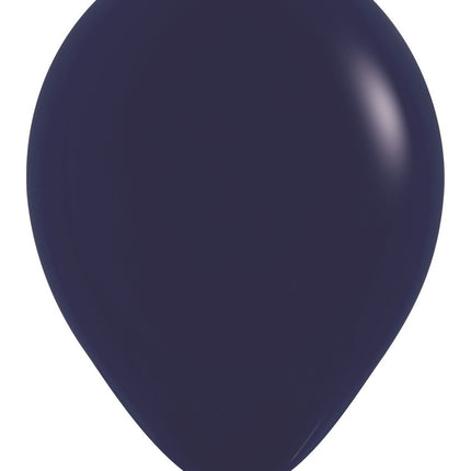 Ballons de baudruche bleu marine 30cm 50pcs