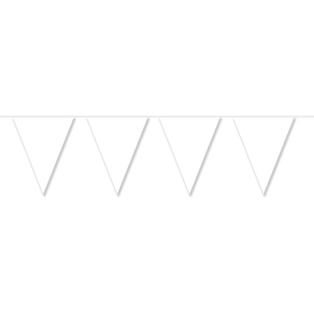 Flagline blanche ignifugée XL 10m