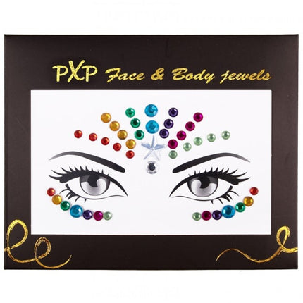 PXP Face Sticker Bijoux de visage Rainbow Dream