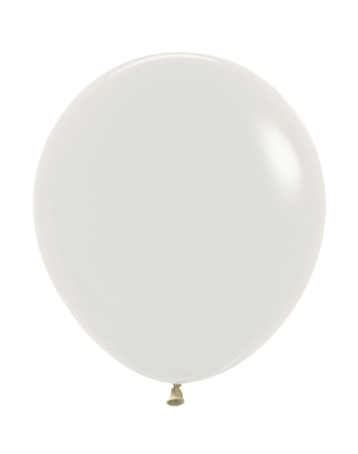 Ballons Pastel Crépuscule Crème 45cm 25pcs