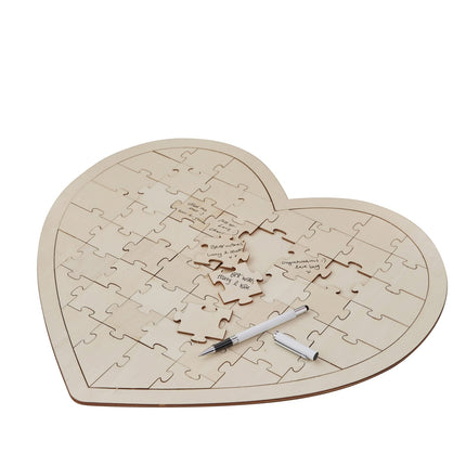 Livre d'or Cœur Puzzle 42cm