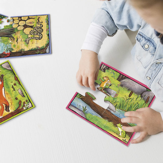 Puzzle 4 en 1 du Gruffalo