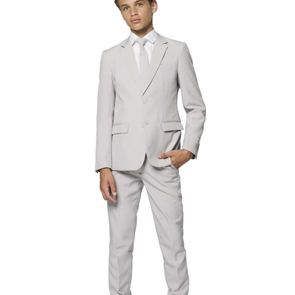 Costume gris Garçon Ado <tc>OppoSuits</tc>