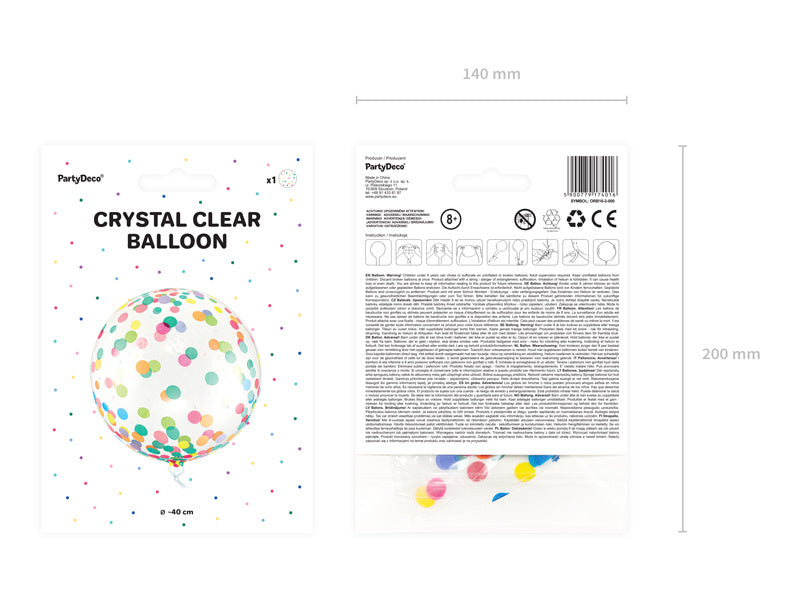 Ballon Confetti 40cm