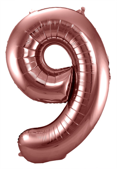 Ballon de baudruche Figure 9 Bronze XL 86cm vide