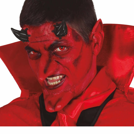 Autocollants d'Halloween pour le visage du diable