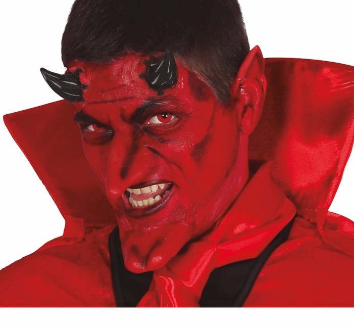 Autocollants d'Halloween pour le visage du diable