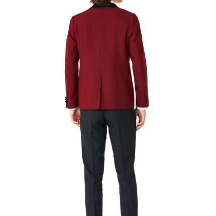 Bordeaux Rouge Tuxedo Boy Teen <tc>OppoSuits</tc>