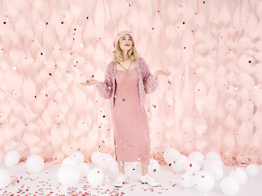 Confetti Cannon Hearts Rose Gold 60cm