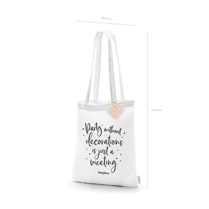 Sac à main Party White 42cm