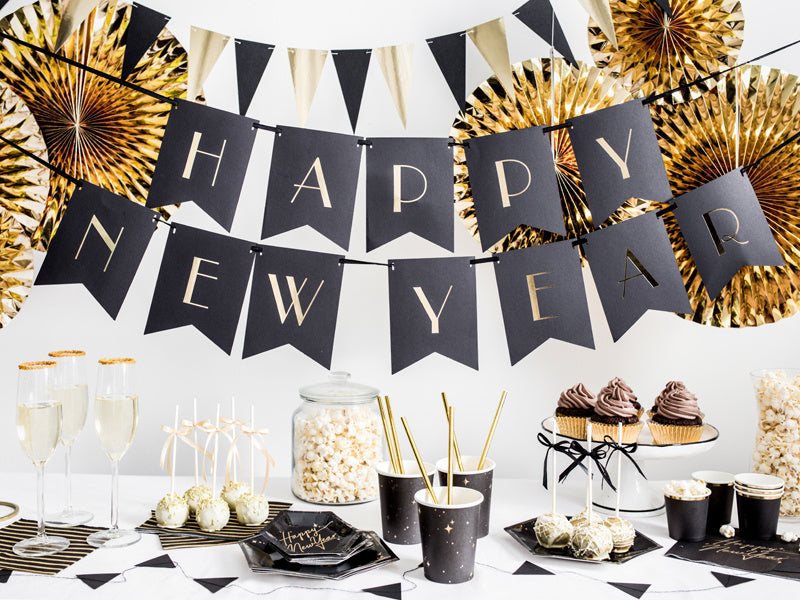 Assiettes noires Diamant 23cm 6pcs