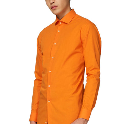 Chemise orange Hommes <tc>OppoSuits</tc>