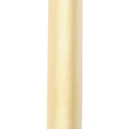 Vanilla Cream Organza Fabric 16cm 9m