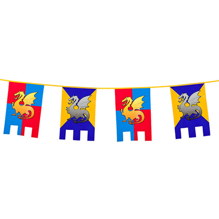 Chevalier Guirlandes Dragons 6m